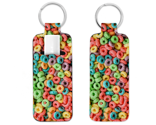Chapstick/Lipstick Keychain Holder - Cereal